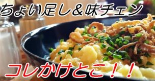 ちょい足し調味料　